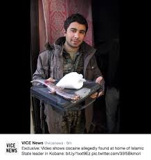 Video shows cocaine Allegedly found at Home of IS Leader